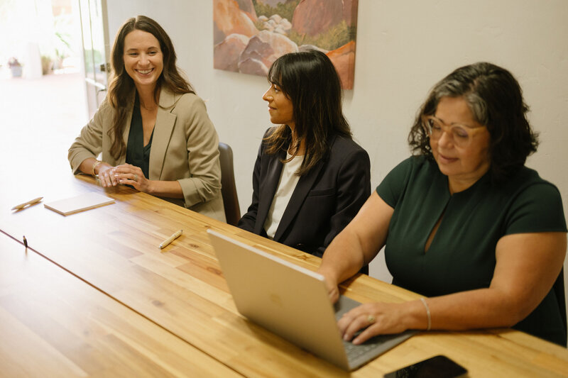 Trusted Legal attorneys collaborating at the Santa Barbara conference table